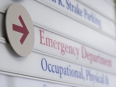 emergency department sign