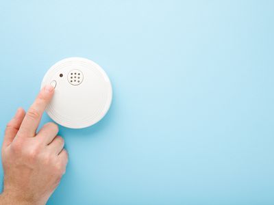 Plastic smoke alarm