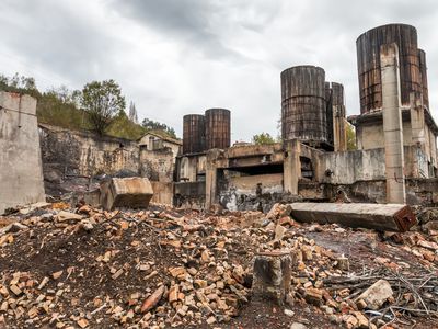 Abandoned polluted mine