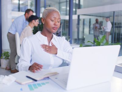 Black woman with chest pain