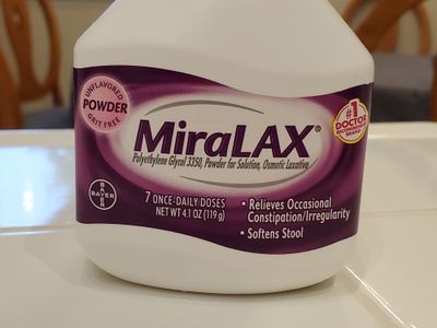 Miralax bottle