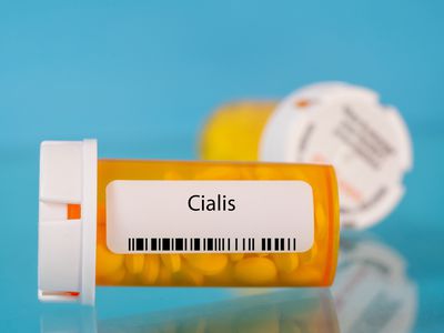 Cialis pill bottle