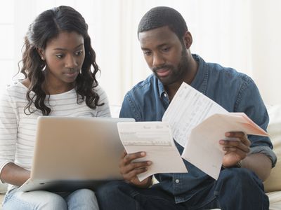 Young couple discussing medical options