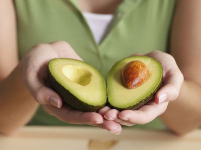 Cut avocado