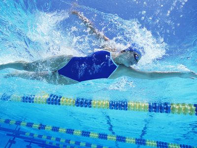 Swimming is a good cardio workout.