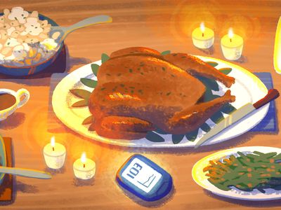 diabetes-friendly thanksgiving dinner table