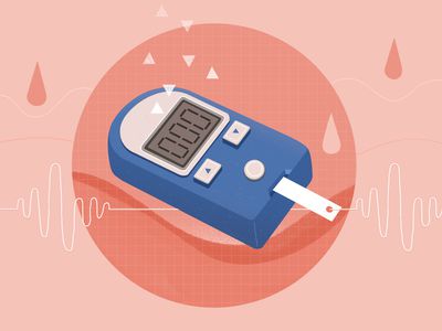 A glucose monitor 