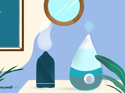 An illustration of a vaporizer and a humidifier. 